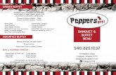 540.825 - Peppers Grill | Culpeper MENU Includes choice of potato, hot vegetable, house salad or salad