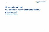 Regional water availability report€¦ · 05/10/2020  · Water availability weekly report 4 3. Climatic Conditions Figure 1 - Weekly rainfall totals A strong high-pressure system