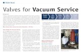 2017-Nov, VWAM, Valves for Vacuum Service...Article 10, App VI ASME sec V, Article 10, App IX ISO 15848-1, Annex A ASME sec V, Article 10, App IV, ISO 15848-1 Annex B Type Vacuum Vacuum