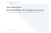 Austrian Stability Programme · Vienna, April l n l. Austrian Stability Programme (Update), April l n l n von n u ... The disruption to the global supply chains caused by ... industry)