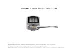 Smart Lock User Manual - McGrath Locksmcgrathlocks.com.au/wp-content/uploads/2019/07/SJ8015-manual.pdf · 5.1 Connect lock to the phone 1) Android mobile phone, please scan the QR