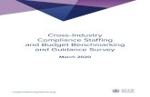 Cross-Industry Compliance Staffing and Budget Benchmarking ...€¦ · SCCEs Cross-Industry Compliance Staffing and Budget Benchmarking and Guidance Survey arch 22 A similar correlation
