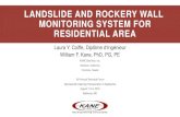 LANDSLIDE AND ROCKERY WALL MONITORING SYSTEM FOR ... · PowerPoint Presentation Author: Laura Coiffe Created Date: 8/13/2018 10:09:48 AM ...