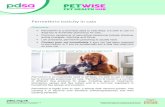 Permethrin toxicity in cats - PDSA€¦ · Never use a dog flea treatment on your cat. If you own a cat, avoid any flea products that contain permethrin even for use on your dog.