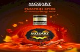 Mozart Chocolate Cream - Niche Import Co....Mozart Chocolate Cream • Made with 100% all-natural ingredients • Aromatic notes of pumpkin and bourbon vanilla • Best consumed lightly