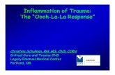 Inflammation of Trauma: The “Oooh-La-La Response”€¦ · Trauma ICU Septic patients Acute Trauma Vit. C 1000 mg IV q 8 with Vit. E 1000 units PO q 8 hr Vit C 1000 mg q 8h, Vit.
