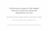 Performance*Studies*of*100*Gigabit EthernetEnabled*by ...grouper.ieee.org/groups/802/3/100GNGOPTX/public/may12/...Performance*Studies*of*100*Gigabit EthernetEnabled*by*Advanced* Modulaon*Formats**