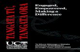 Engaged, Empowered, TANGATA TŪ, TANGATA ORA Making a ... · Ngāi Tahu membership grew from 3000 to 61, 000. Likewise, individual equity was projected to have grown from $81 per