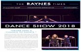 DANCE SHOW 2018fludd.chem.ox.ac.uk/Data/Sites/85/fluddimages/fludd... · 2018. 3. 2. · 9. th January 2018 : Issue 87 @officialRPHS “NEVER MISS A CHANCE TO DANCE.” Students at