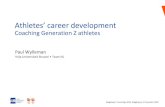 New Coaching Generation Z athletes · 2020. 10. 5. · Magglinger Trainertage 2019, Magglingen, 5 November 2019. Generation Z characteristics • Born after 1995-96 • ±1% younger