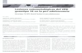 Biblioteca Digital | Sistema Integrado de Documentación ...€¦ · de la cavidad bucal, mediante técnicas inmunohistoquímicas. (7, 14, 15) Las infecciones por VPH en la mucosa