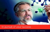 In pursuit of your success · DMPK studies Proven Solubility Enhancement e Reliable cGMP Manufacturing oper ons BioDuro is a global contract research organization (CRO) and contract