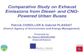 Comparative Study on Exhaust Emissions from Diesel- and ...OGreen House Gas Emissions OEconomical Study OConclusions. 3 OADEME Program ... -improvement of performance of existing fleet