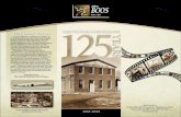 The Current Picture - John Boos & Co.€¦ · 125th Anniversary - John Boos & Co. How It All Started Reels Of History ohn Boos & Co., based in Effingham, IL is one J of the oldest