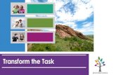Transform the Task - Jeffco Public Schools · Jeffo Generations Skills. Transforming the task builds on the existing instructional practices of our amazing classroom colleagues. What’s