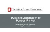 Dynamic Liquefaction of Ponded Fly Ashflask to split mold Vibration applied to flask to prevent clogging End of pluviation Triaxial Specimen Preparation By Pluviation 10 Specimen after
