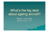What’s the big deal about ageing aircraft? Aircraft - Pieter van Dijk.pdf · Evolutionary – capturing lessons learned 1940s 1960s Now An older aircraft is ... Flaws Fast-Track