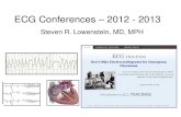 ECG Conferences – 2012 - 2013ecgtracings.com/uploads/3/4/2/0/34208058/atrialfib_dhrem2012.pdf · ECG Curriculum • Inferior MI • Anterior MI • Posterior MI • ST-T depressions