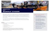 SUPPLY CHAIN - Royal Navy · Why Supply Chain? Gain recognised qualifications including an Intermediate Apprenticeship in Warehousing and Storage Learn how to source items all over