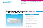SERVICE Manual - ApplianceAssistant.comapplianceassistant.com/...samsung_room_air_conditioner_service_manu… · oviding good ventilation. The air conditioner must not be blocked