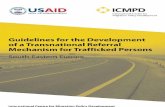 Guidelines for the Development of a Transnational Referral ...ec.europa.eu/anti-trafficking/sites/antitrafficking/files/guidelines... · Varošlija, Antoaneta Vassileva, Sandra Veber,
