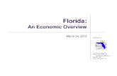 Economic-March 2013.pptx [Read-Only]edr.state.fl.us/Content/presentations/economic/FlEconomicOverview_3-24-13.pdf · US 1.5% FL 1.7% YR: 127,500 jobs Peak: -597,200 jobs January Unemployment