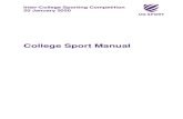 College Sport Manual - Home - UQ Sport : UQ Sport ... College Sport Representativeâ€™s ManualPage 3