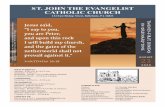S T. JOHN THE EVANGELIST CATHOLIC CHURCHbellefontecatholicchurch.org/910066.082320.pdfLocal classes will be held here at St. John the Evangelist October 13-20-27, 2020. St. John’s