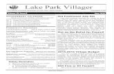 New Lake Park, North Carolinalakeparknc.gov/vertical/sites/{ECEE6590-C02F-4ABE-BCF5... · 2015. 7. 6. · Council seat expires in 2018. For information: Village Administrator Cheri