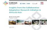 Insights from the Collaborative Adaptation Research Initiative in … · 2018. 4. 4. · for wheat productivity and food security KENYA Framing mobility as an adaptation response