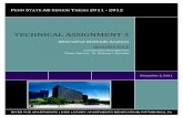 TECHNICAL ASSIGNMENT 3 - Pennsylvania State University...Technical Assignment 3 is intended to identify areas of the River Vue Apartments project that are good candidates for research,