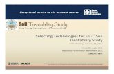 Selecting Technologies for ETEC Soil Treatability Study · Selecting Technologies for ETEC Soil Treatability Study STIG Meeting; January 31, 2012 Christi D. Leigh, PhD Repository