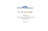 Bilaga Tjänstespecifikation produkter · CESAR2 så har en produktstruktur tagits fram, se nedan. Strukturen bygger på en hierarkisk kedja där kategori är övergripande och attribut