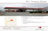 501 Teague Street - LoopNet€¦ · 501 Teague Street Greensboro, NC 27406 Available For Sale - Former Gas Station • $445,000 • Located just off the I-40 and I-85 Business Loop