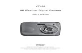 VT426 All Weather Digital Camera - B&H Photo · PHOTO CAPTURE MODE Use this mode to capture pictures with your camera. This is the default mode when the camera is powered ON. To take