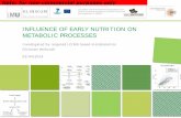 INFLUENCE OF EARLY NUTRITION ON METABOLIC ...munich2014.project-earlynutrition.eu/download...Influence of Early Nutrition on Metabolic processes – Christian Hellmuth 25 1 Goichon,