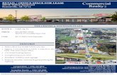 RETAIL / OFFICE SPACE FOR LEASE Commercial Bentonville, AR ...€¦ · Commercial Realty LLC Leonard Boen • (501) 219-0919 email: lboen@commercialrealtyllc.com The statements, terms