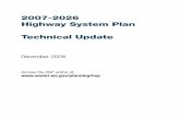 New 2007 Highway System Plan Technical Update · 2015. 9. 11. · Addressing climate change effectively is an emerging challenge for WSDOT. We recognize that transpor-tation planning