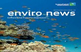 Environmental Protection Department enviro news · coral reef management. Saudi Arabia is a country blessed with coral reefs as well as mangroves and seagrass ecosystems along its