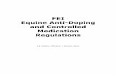 FEI Equine Anti-Doping and Controlled Medication Regulations · Page 3 INTRODUCTION Preface These Equine Anti-Doping and Controlled Medication Regulations (hereinafter “EADCM Regulations”