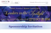 Sponsorship Invitation - Hong Kong General Chamber of Commerce · Organizer: The Hong Kong General Chamber of Commerce (HKGCC) Purpose: Highlight event of the year in celebration