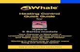 Heating Control Quick Guide · Water Heater will be off Water Heater will operate at 750W Water Heater will operate at 1500W Water Heater will operate on Gas Water Heater will operate