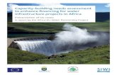 Capacity-building needs assessment to enhance financing ... · Stockholm International Water Institute (SIWI) seeks to strengthen water governance for a just, prosperous, and sustainable