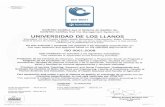 CERTIFICADOS ICONTEC 2016x - Unillanos · ICONTEC Certifies that the Management System of: Kilometro 12 Vía Puerto López vereda Barcelona Villavicencio. Meta. Colombia Véase el