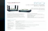 LOW CAPACITY DIGITAL BENCH BASES - Avery Weigh-Tronix · bench base features some of the very latest, state of the art suspended Quartzell technology, guaranteeing ... unwanted dirt