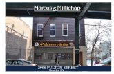 2996 FULTON STREET · 2996 FULTON STREET Brooklyn, NY ACT ID Y0340031 N O N - E N D O R S E M E N T A N D D I S C L A I M E R N O T I C E Non-Endorsements Marcus & Millichap is not