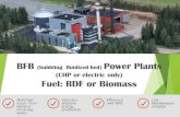 New BFB (bubbling fluidized bed) Power Plants (CHP or electric …waste-to-energy.info/BFB-Power-Plants-Waste-to-energy-3... · 2019. 11. 10. · Power output with high efficiency
