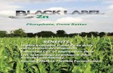 BENEFITS - Loveland Products · enhanced approach to plant nutrition. More for the Plant • Immediately available phosphorus source • Extended phosphorus availability • Zinc