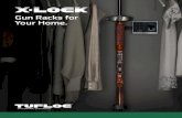 Gun Racks for Your Home. SAFE STORAGE. QUICK ACCESS. · Finally, a gun rack that keeps guns secure, whether hidden or on display, and ready for quick access. Standard keyed lock includes