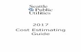 SPU Cost Estimating Guide 2017 - Seattle...Memo–APWA 2017 Drafted: 10/2/2017 Page 1 of 2 SUBJECT: APWA Bid Items Update (APWA 2017) SPU CEG Users: The APWA unit rates have been revised